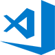 logo techno Visual Studio Code